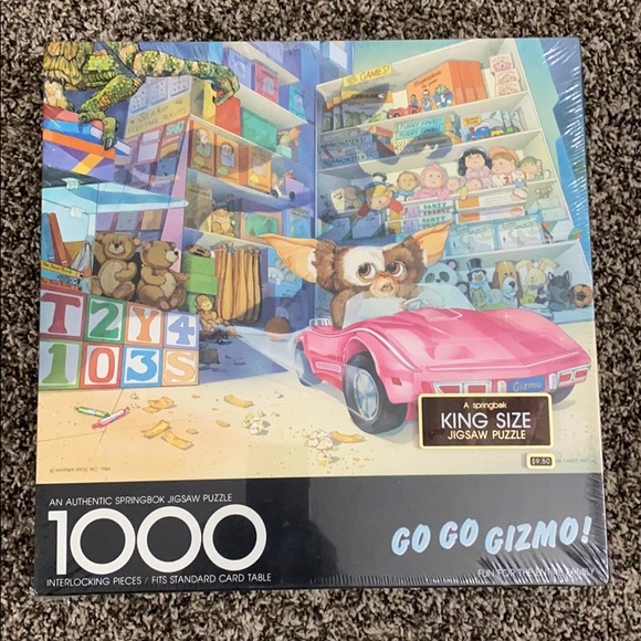1984 Vintage Sealed New Gremlins Puzzle